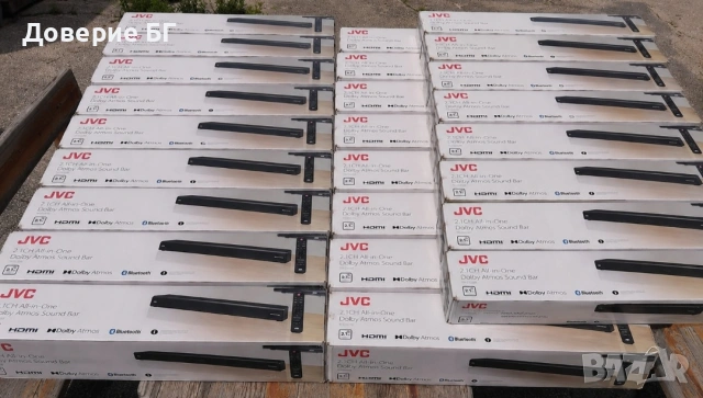 Саундбар JVC TH-D532B Dolby Atmos 120W – Нов, Запечатан в Кутия