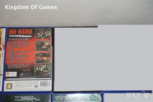 Игри за PS2 Judge Dredd/Die Hard/Black/Beverly Hills Cop/Project Minerva Professional/The Matrix, снимка 10 - Игри за PlayStation - 54077875