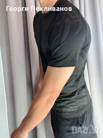Фитнес тениска плюс лого по избор, снимка 4 - Тениски - 54139001
