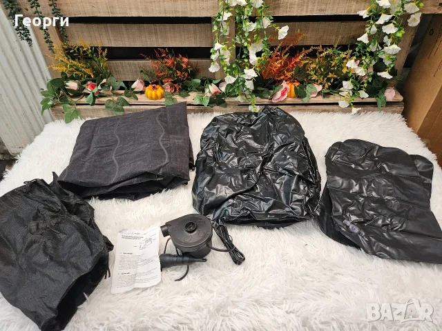 Надуваем матрак за кола (задна седалка) + 2 възглавници