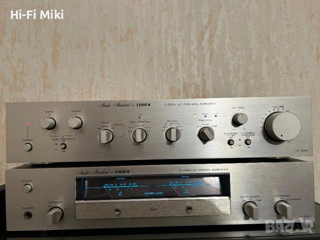 Fisher BA-3000 Fisher CC-3000, снимка 7 - Ресийвъри, усилватели, смесителни пултове - 52531340