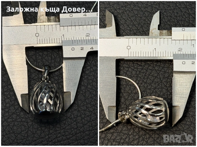 Сребърна гривна синджир чисто нови Silver 925 grivna, снимка 10 - Гривни - 55040337