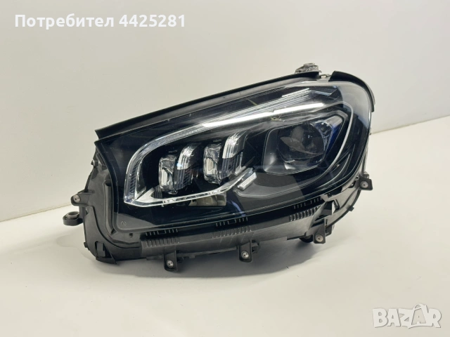 фар ляв Mercedes GLS W167 multibeam led 2019-2026 г. #1049V. А1679067906, снимка 2 - Части - 53957683