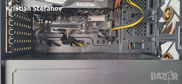 Геймърски Компютър/i3-12100F/RX 6500 XT/16GB RAM/SSD + HDDГеймърски компютър за игри, снимка 5 - Геймърски - 55009202