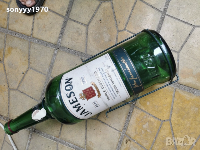 JAMESON 4.L ГОЛЯМО ШИШЕ С ЛЮЛКА 0606261851L4, снимка 17 - Колекции - 54802872