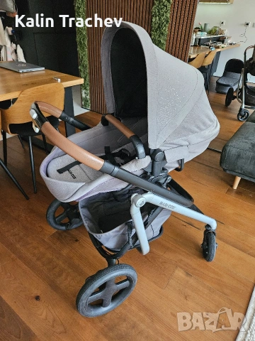 Детска количка Maxi Cosi - Lila + Кошче Maxi Cosi - Oria за новородено, снимка 9 - Детски колички - 55067776