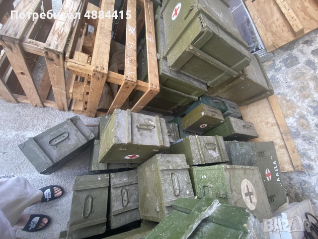 Продават се стари военни сандъци и техника
, снимка 7 - Антикварни и старинни предмети - 55263002