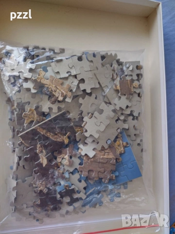 Пъзел "Mont Blanc Range” Ravensburger 1979г. 500 части, снимка 3 - Пъзели - 55282245