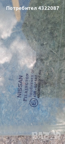 Предно дясно стъкло от NISSAN MICRA K12 1.2I 65К. С 2009г. , снимка 2 - Части - 55234566