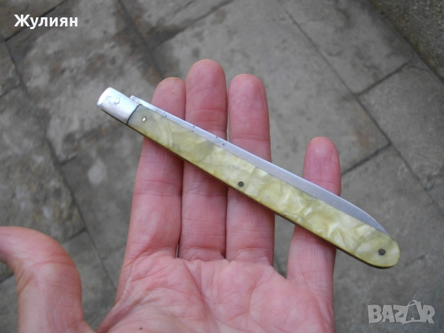  КОЛЕКЦИОНЕРСКО ДЖОБНО НОЖЧЕ НОЖ ЗА ДЕГУСТАЦИЯ СЪРП И ЧУК ВТ, снимка 6 - Антикварни и старинни предмети - 54500154