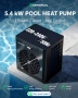 Нова Термопомпа за басейн 5.4 kW VARMINPOOL, отопление/охлаждане, WiFi, снимка 12