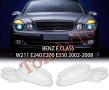 Капаци Фарове Мерцедес W211 Mercedes E Class W211 2002 - 2008 Стъкла Фарове Капаци, снимка 1