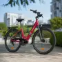 Електрически велосипед 26″ с батерия 522Wh, мотор 250W и пробег до 100 км – алуминиева рамка, 7 скор, снимка 3