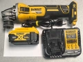 Акумулаторен флекс DeWalt DCG405 Type 2 с батерия DCB184 и зарядно DCB1104, снимка 1