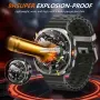 Samsung Galaxy Watch Ultra 2 2026 / Ultra 47mm 2025 / 2024 / 9H Стъклен протектор за екран, снимка 5