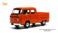 VW T2 DoKa Pritsche 1972 - мащаб 1:43 на ixo models моделът е нов в PVC дисплей-кейс, снимка 1