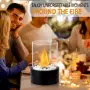 JHY DESIGN 11,5" L Преносима настолна камина с биоетанол, без вентилация, огнище, снимка 5