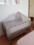 Сгъваема кошара CHIPOLINO BELLA с матрак 120х60 см към нея, снимка 6