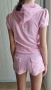 Juicy couture - розов плюшен сет XS/S, снимка 3