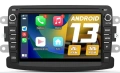 Junsun Android Автомобилна Мултимедия 7" - CarPlay, Android Auto, Bluetooth, WiFi, снимка 1