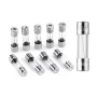 Комплект от 100 стъклени предпазителя 10A 250V – 5x20mm – Бърза защита за захранвания 10476, снимка 1