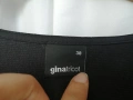 Gina Tricot къса дамска кокетна сатенена рокля с корсет и широки ръкави р-р М (EU 38-40), снимка 6