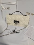 My Dior Дамска Бяла Чанта От Агнешка Кожа Код Brand Luxury Fashion16, снимка 5