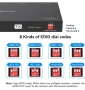 VEDINDUST HDMI удължител, сплитер, 1 вход/6 изхода през Cat6/7 HDMI през Ethernet до 50M, снимка 7