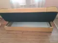 Продавам чисто нов диван с функция сън и ракла за съхранение, снимка 5