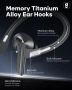 Gcioii спортни куки за уши, предназначени за Samsung Galaxy Buds 3, снимка 6