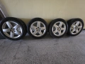 Оригинални леги джанти от пежо 407 с чисто нови зимни гуми KUMHO , снимка 1