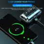 Bезжични bluetooth слушалки TWS – 9D Стерео спортни слушалки с кутия за зареждане и микрофон BTH-F9-, снимка 3