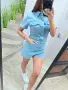 Дънков гащеризон с камъчета, снимка 5