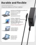 Ново 65W Зарядно за Microsoft Surface Pro 11/10/9/8/7 Захранващ Адаптер лаптоп, снимка 3