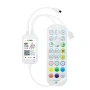 Smart WiFi RGB LED контролер Tuya, дистанционно с 24 бутона, димер, музикален и гласов контрол 10332, снимка 8