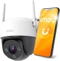 Imou Cruiser SE+ : Въртяща се външна WiFi камера със следене на движение, Нова, Топ Цена, снимка 6