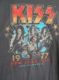 Фланела на групата Кис ( KISS ) live 1977, снимка 1