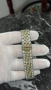 Мъжки часовник Rolex Datejust Iced Out Two-Tone Gold, снимка 3