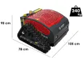 Радиоуправляем самоходен мулчер Blue Bird FM 24-65 Hybrid | Верижно задвижване | 65 см, снимка 3