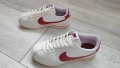 Бели кожени дамски маратонки NIKE CORTEZ размер EUR38, снимка 1