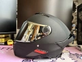 Каска MT Thunder 4 SV Matt Black M + 2 визьора + касова бележка, снимка 1