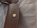НОВА Longchamp Le Pliage – с етикети, млечно бежова, М, дълги дръжки, снимка 9