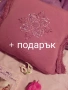 Ръчно бродирана и шита калъфка за възглавница с дантела и ресни, снимка 1