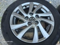 Лети джанти 16ки 5х114.3 Mazda + летни гуми 205/55/16, снимка 4