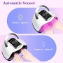 280W UV LED лампа за нокти, снимка 5