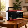 Мултифункционално портативно радио MEIER M-40BT с Bluetooth, MP3 плейър и часовник, снимка 9