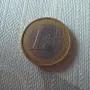 Рядка Португалска монета от 1€ 2002 г., снимка 2