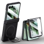 Магнитен Калъф за Motorola Razr 70 Ultra / 60 Ultra 5G с Въртяща се Стойка и Вграден Протектор – 4 ц, снимка 1