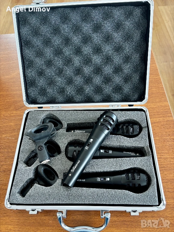 4 бр.Професионални микрофони "PHONIC" DM700, снимка 1