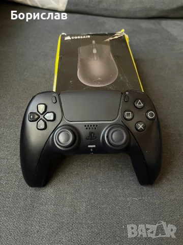 PS5 контролер Sony DualSense – черен (Midnight Black)